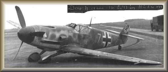 August 16, 1941 Bf109F2 3./JG1