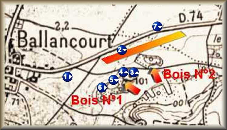 Situation géographique Ballancourt