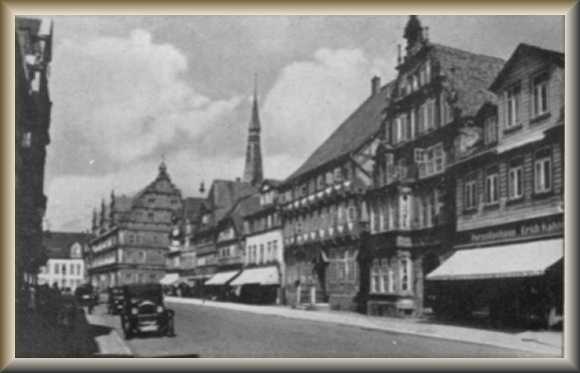 Vue de la ville avant guerre