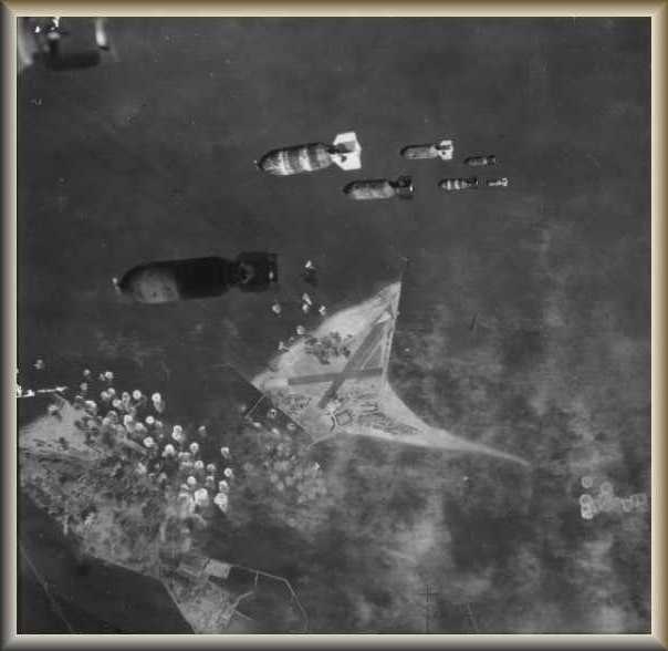 Bombes sur Heligoland le 15 mai 1943