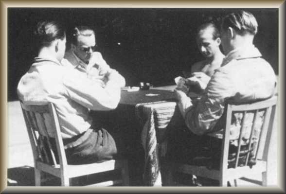 Summer 1941 : OFw. VOGET, Lt. GERHARDT, Fw. DOBRICK, Lt. STEIGER.