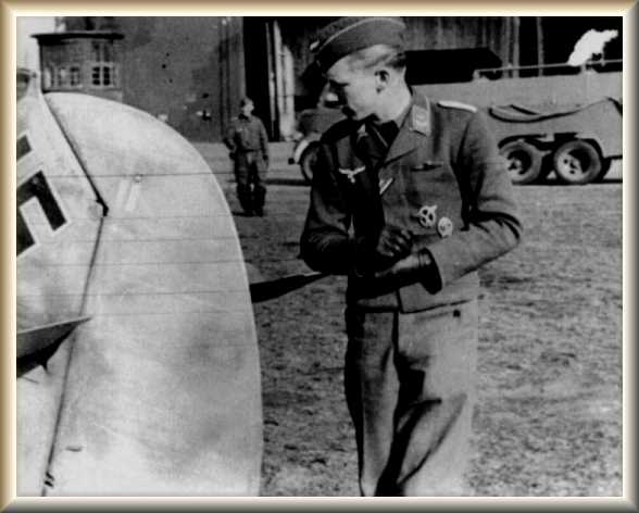 Behind Wennekers's 109's tail
