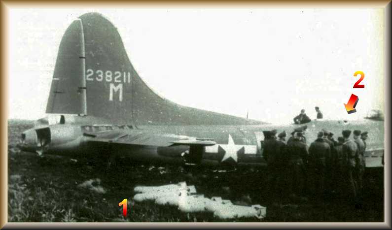Boeing B-17G-30-DL "Sleepy Time Gal" Serial 42-38211 March, 1944 near Nienburg